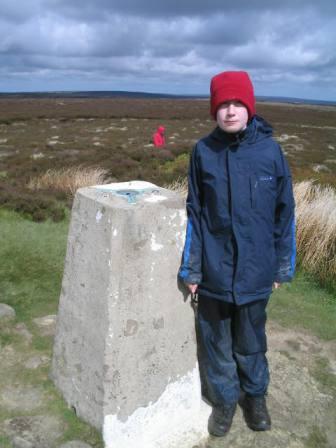 Jimmy on Urra Moor summit