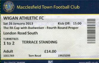 Home v Wigan Athletic (FA Cup R4), 2013
