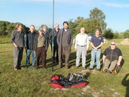 Good turn-out of amateurs on the summit of Ruardean Hill G/WB-021