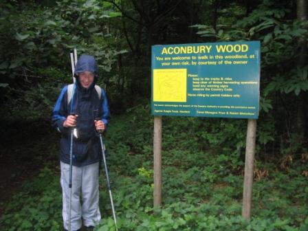 Jimmy in Aconbury Wood