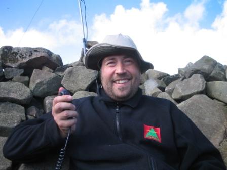 Tom M1EYP activating on Titterstone Clee Hill G/WB-004