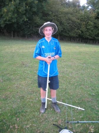 Jimmy M3EYP sets up the SOTA Beam