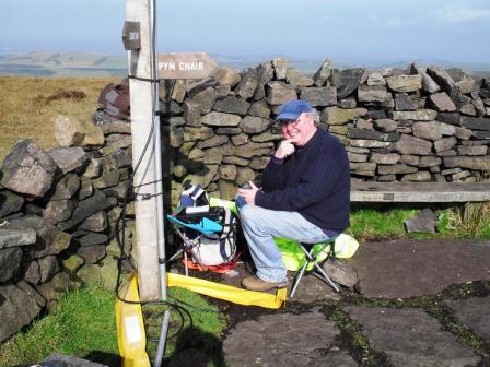 Mike 2E0YYY - but pictured here on Shining Tor