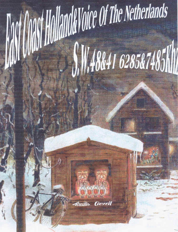 Radio East Coast Holland + Voice of the Netherlands annual New Year's Eve joint transmission
