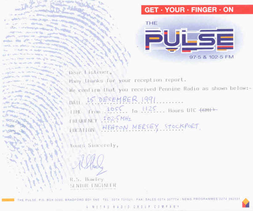 Pulse FM, Bradford