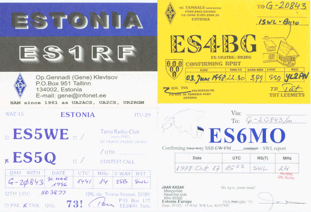 Estonian radio amateurs
