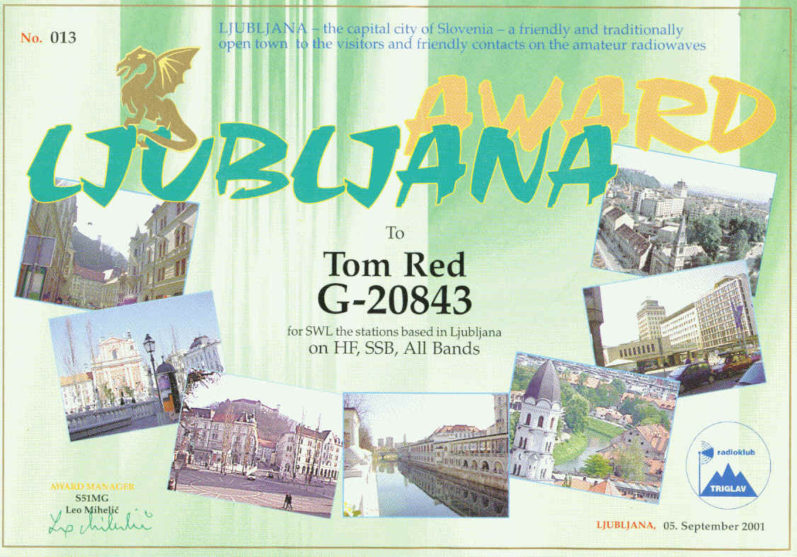 Ljubljana Award