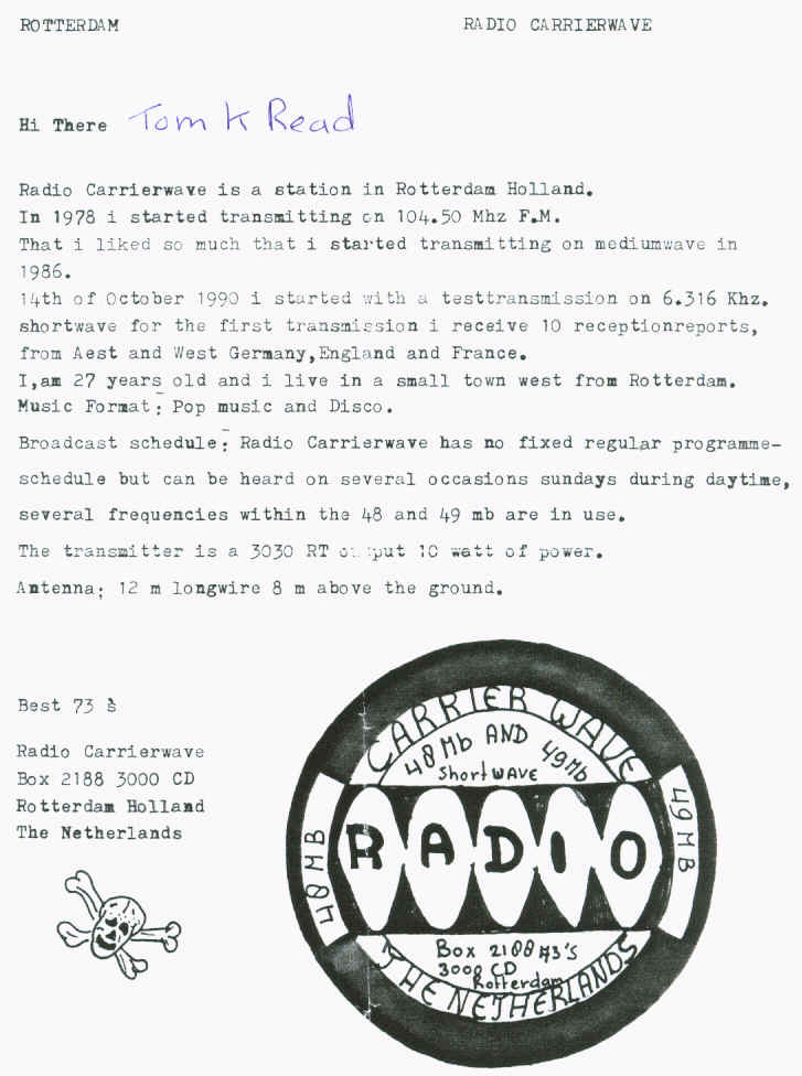 Radio Carrier Wave