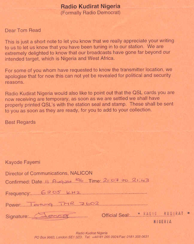 Radio Kudirat Nigeria