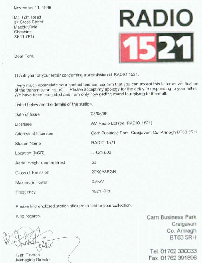 Radio 1521