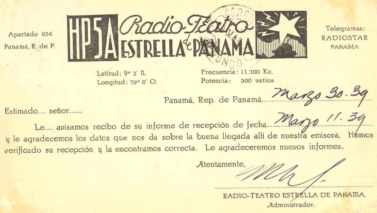 Radio Teatro, courtesy of G4UZN