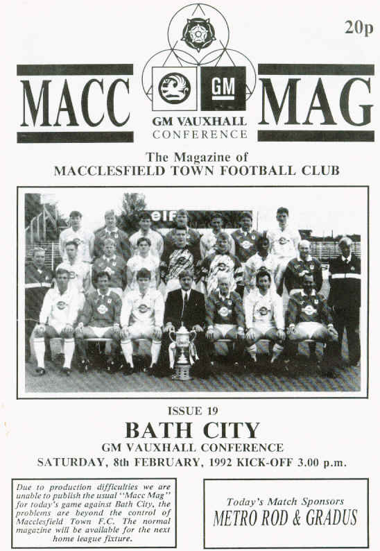 v Bath City, 1992