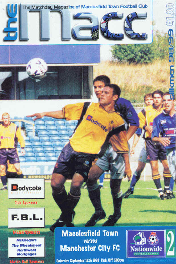 v Manchester City, 1998