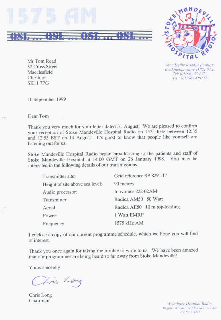 Stoke Mandeville Hospital Radio