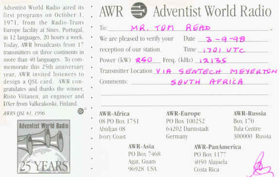 Adventist World Radio