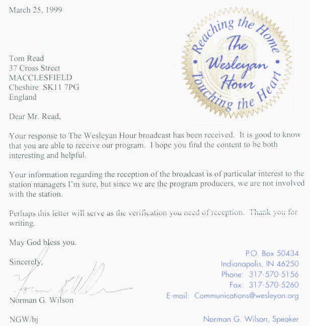 The Wesleyan Hour