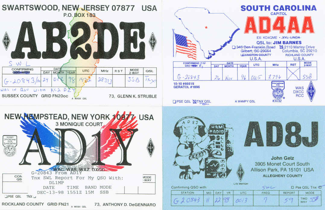 US radio amateurs - A
