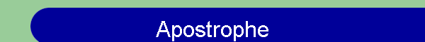 Apostrophe