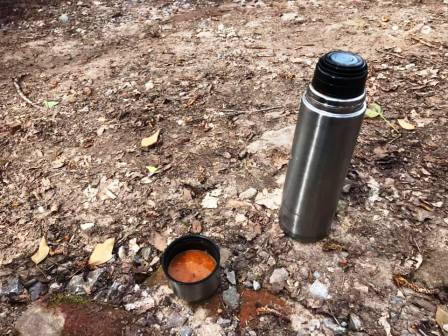 Lunch in Heskey Wood