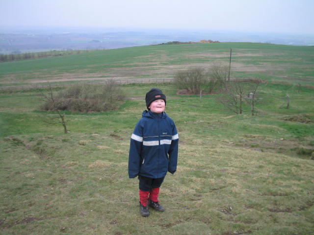 Liam on Billinge Hill