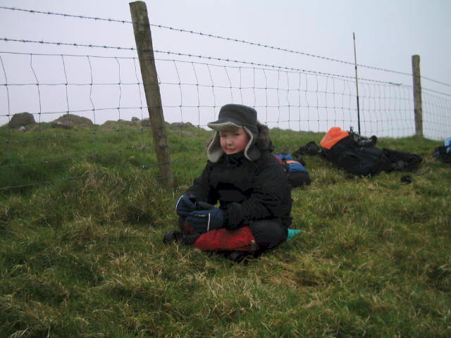 Liam on Carn Hill