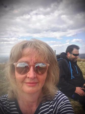 Marianne and Tom on Famine Hill summit