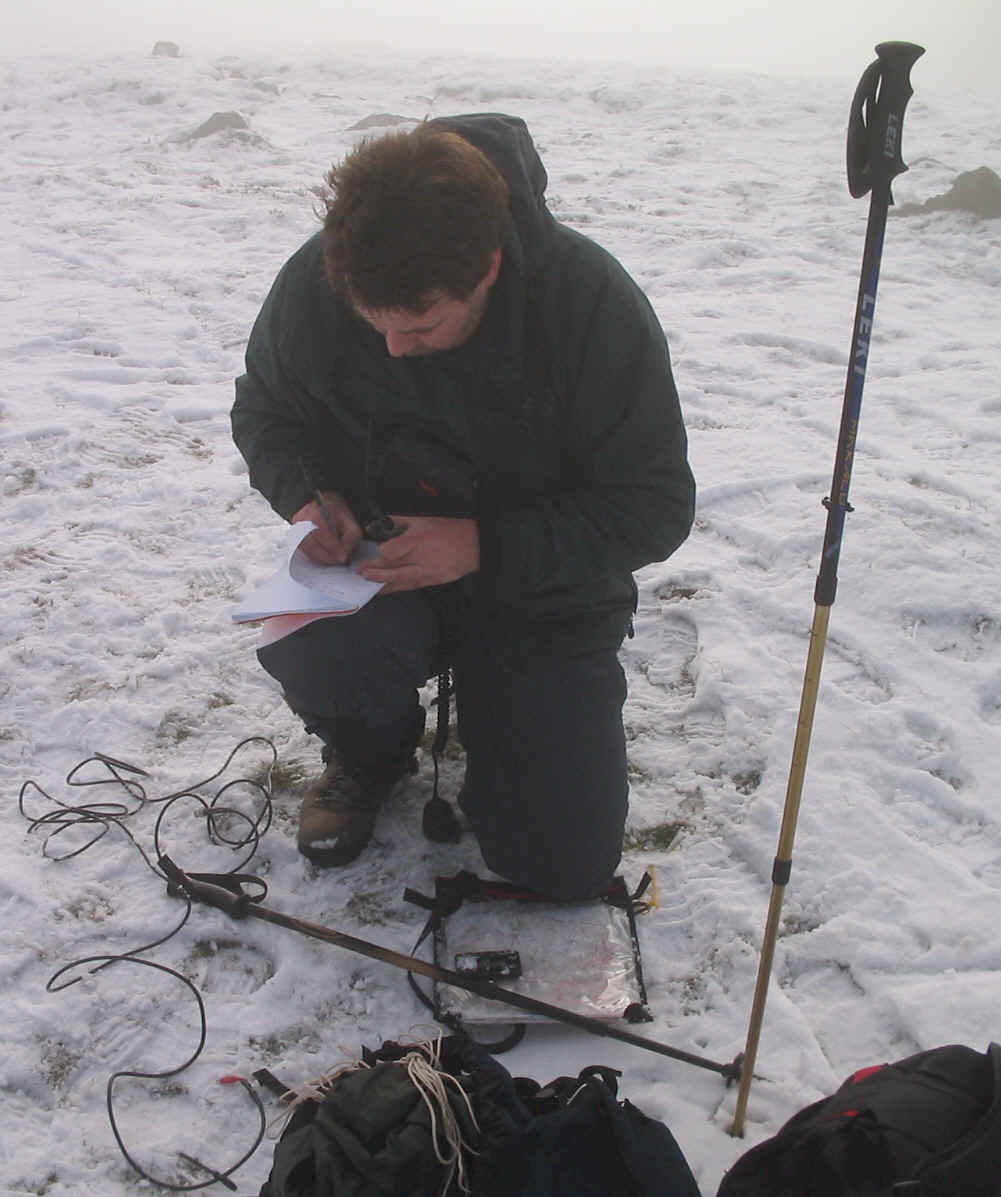 Tom M1EYP activating on Corndon Hill