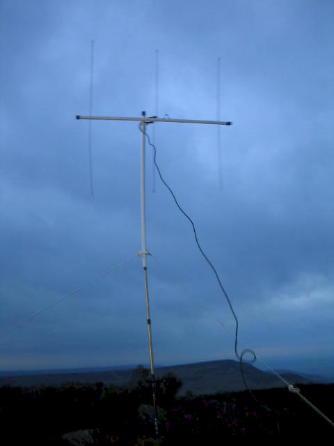 SOTA Beam on Cringle Moor - Drake Howe