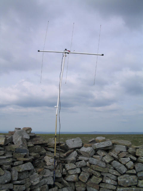 SOTA Beam on the shelter