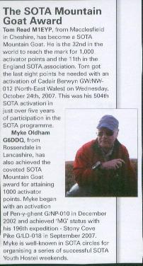 Tom M1EYP Mountain Goat