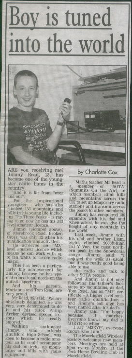 Jimmy M3EYP gets licensed
