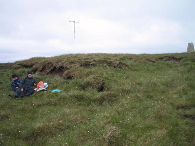 Liam and Tom M1EYP/P on Dodd Fell Hill G/NP-016