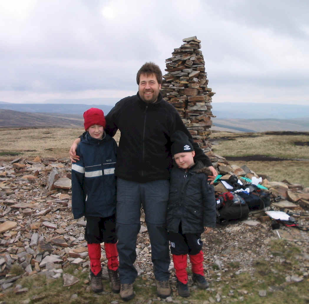 Jimmy, Tom & Liam on Fountains Fell