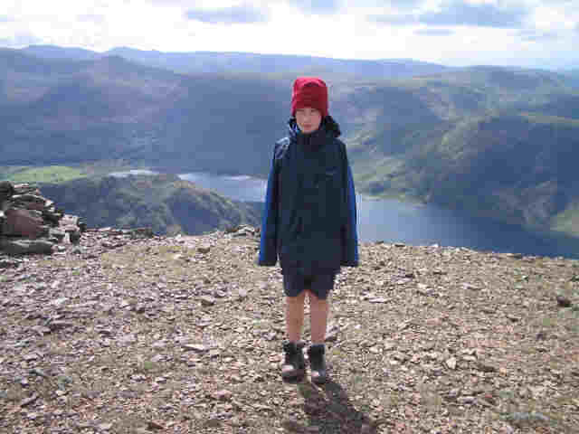 Jimmy on Grasmoor summit