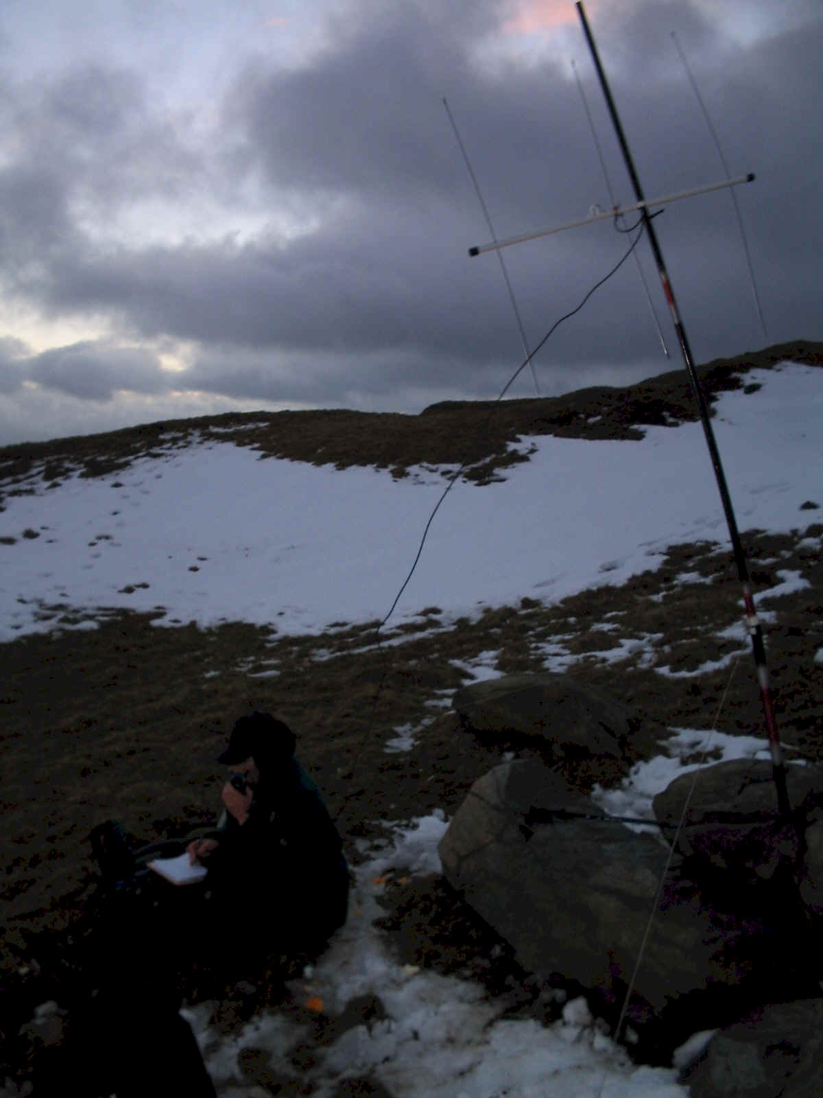 Shirley MW0YLS on Gyrn Moelfre NW-049