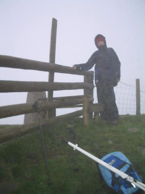 Jimmy on Gyrn Moelfre