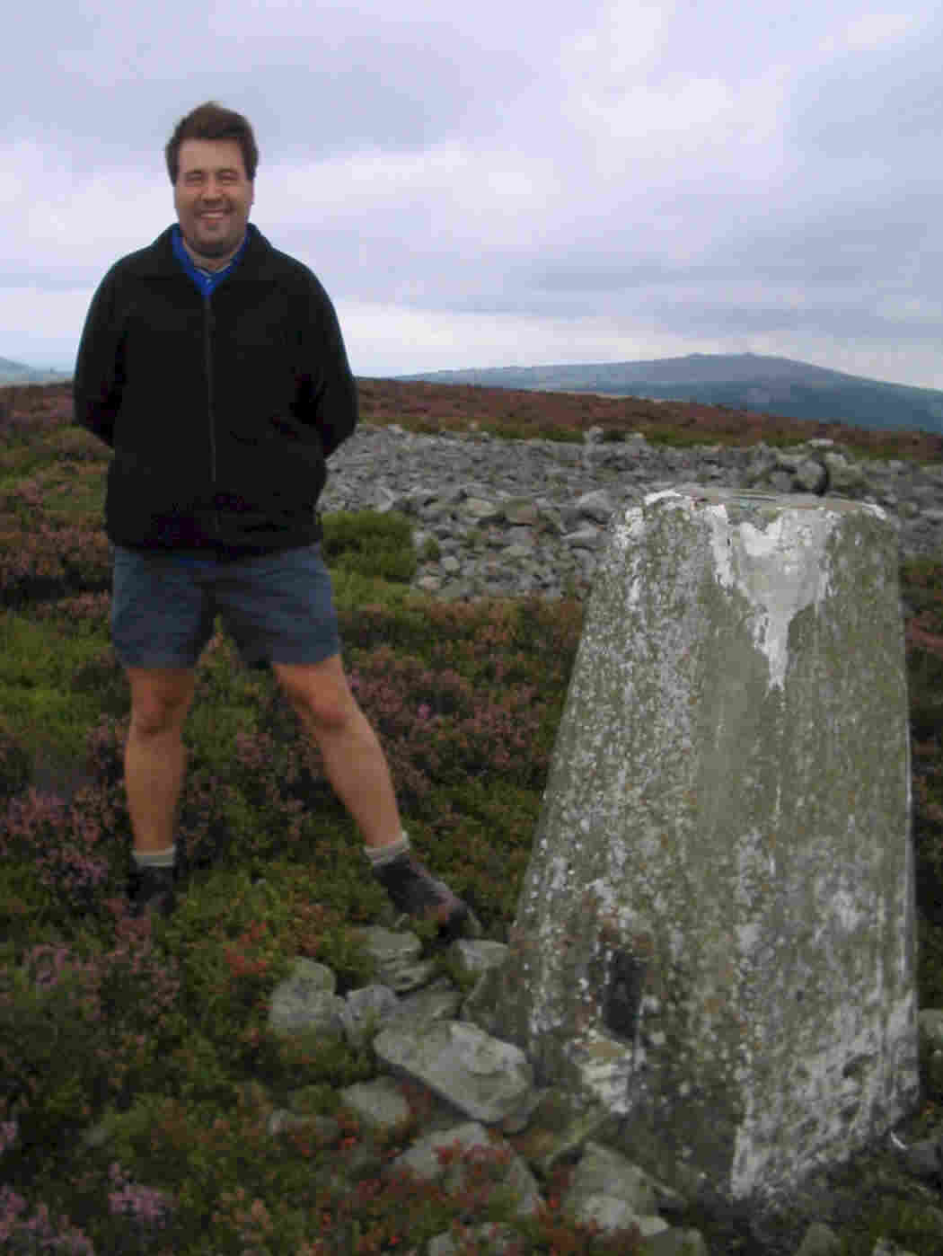 Tom on Heath Mynd