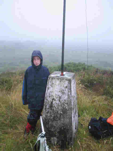 Jimmy on the summit