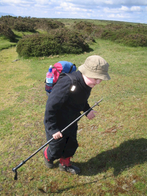 Liam on Hergest Ridge