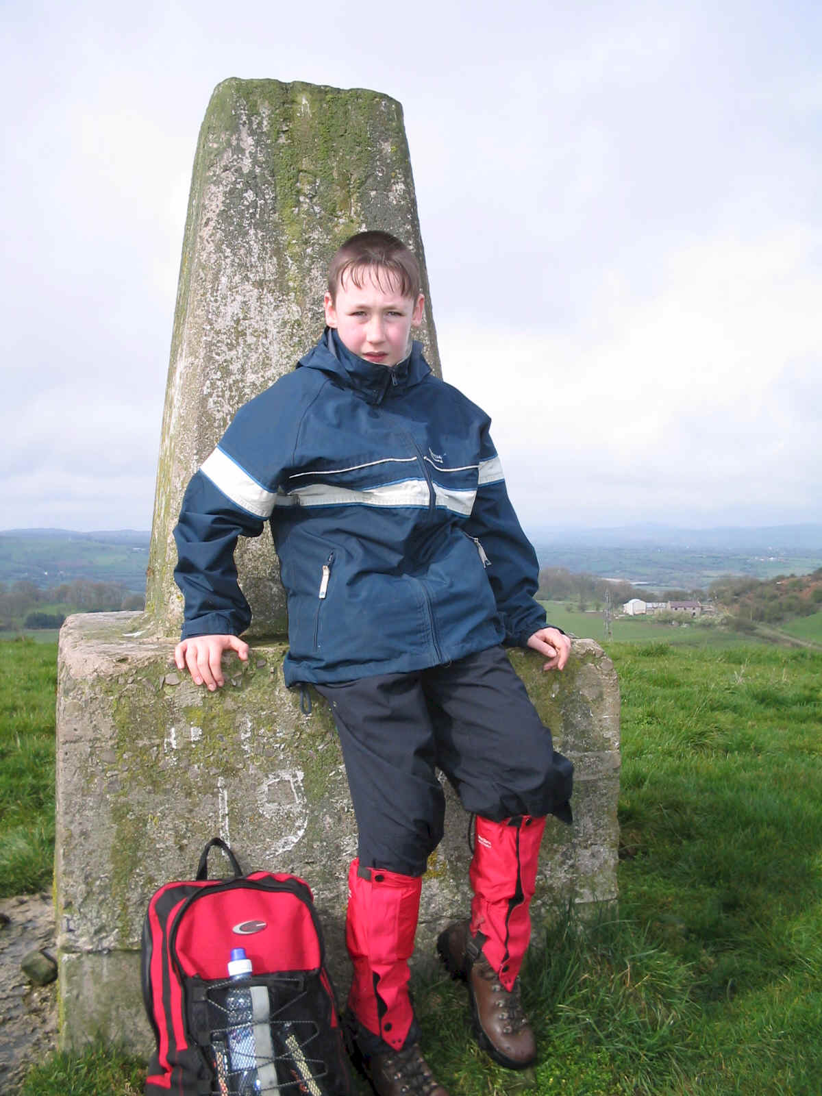 Jimmy at the summit of Hope Mountain