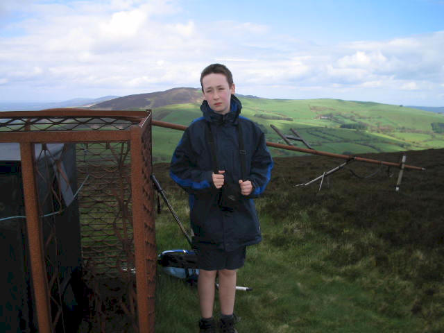 Jimmy on Moel Gyw