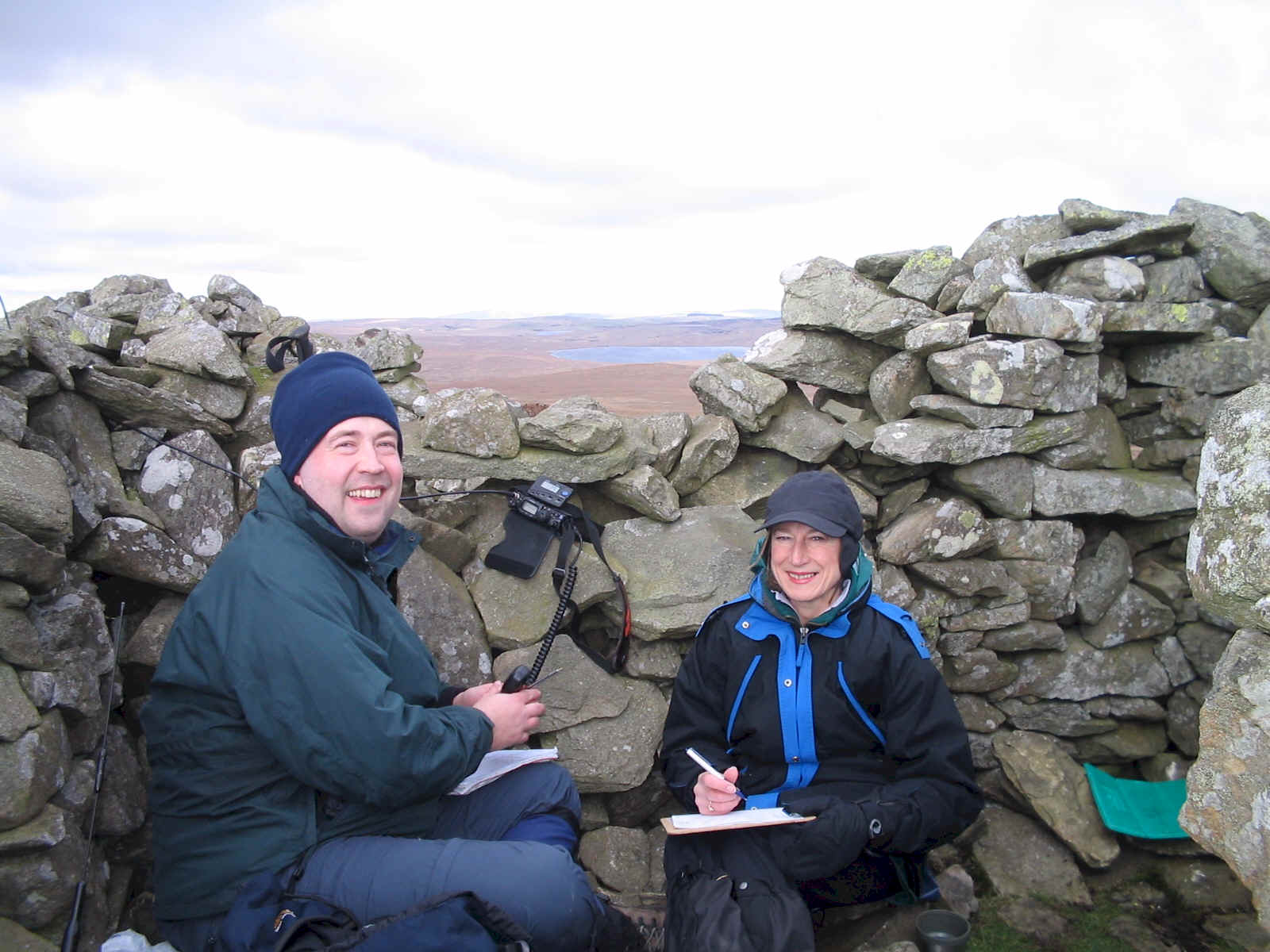 MW1EYP/P & MW0YLS/P in the NW-047 summit shack!