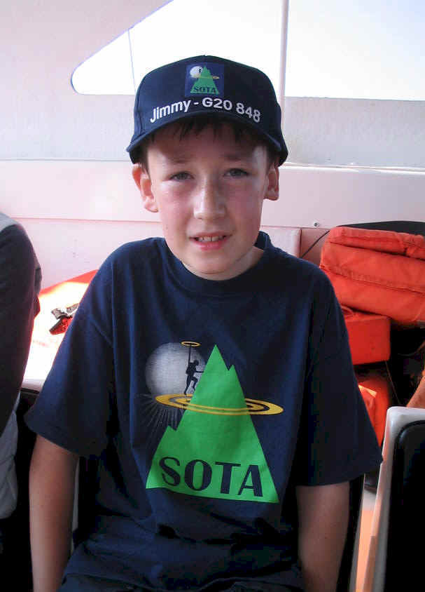 Jimmy on the Bardsey boat