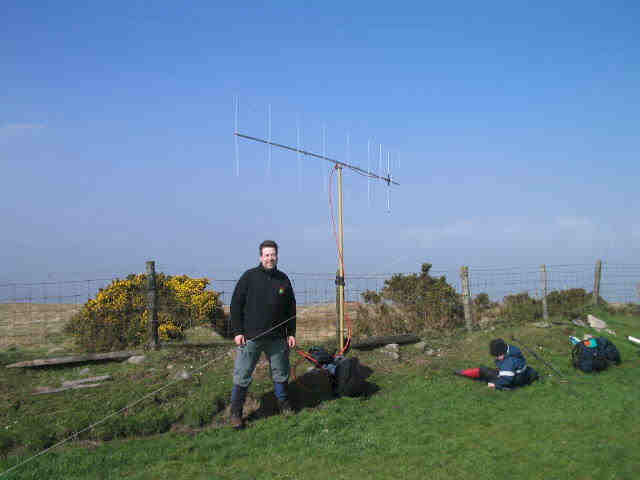 Tom GN4BJC/P on Cross Slieve GI/AH-011