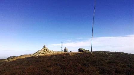 Summit of Moel y Gamelin