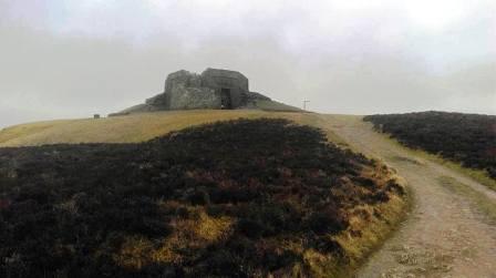 Approaching the summit