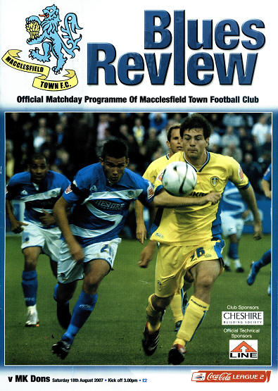 v Milton Keynes Dons, 2007