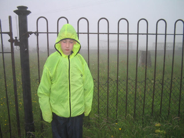 Jimmy on the summit of Ruardean Hill WB-021