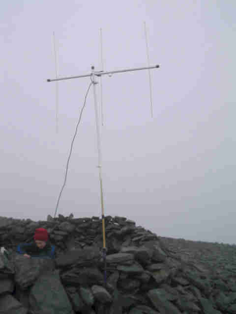 SOTA Beam on Scafell Pike