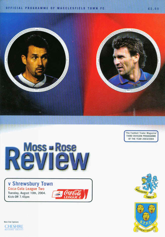 v Shrewsbury Town, 2004